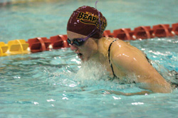 Swimming Competes at Husky Invitational