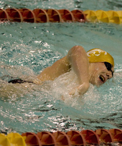 Guffey Finishes 5th in Men's 200-yard Freestyle at NWC Championships