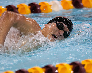 Bearcat Men's Team Wins Willamette Invitational in Swimming