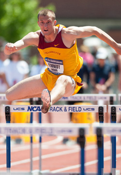 Kennedy Finishes 18th at NCAA Championships in Decathlon