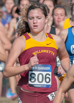 Freeby Chosen as NWC Women's Cross Country Student-Athlete of the Week