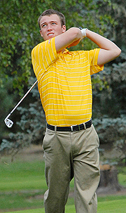 Simonson Finishes in Tie for 12th at NWC Men's Golf Fall Classic