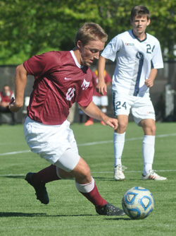 Jensen Named NWC Men's Soccer Offensive Student-Athlete of the Week