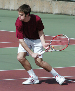 Baumgartner Wins #1 Singles to Send Willamette Past Pacific, 5-4