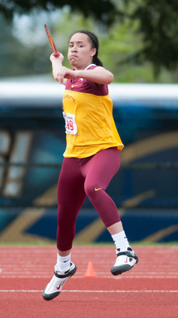 Townsend Takes 10th Place in Women's Javelin at NCAA Championships