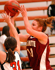 Bearcats Down Lutes, 64-49, for First NWC Win