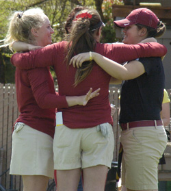 Kaur Sra is Tied for Third Place after First Round of Whitworth Invitational