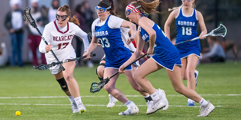 Emma Canchola goes after a ground ball.