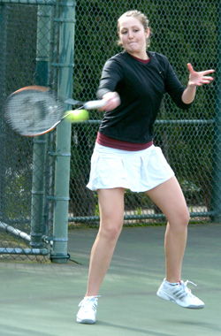 Agarycheva Repeats as NWC Women's Tennis Student-Athlete of the Week