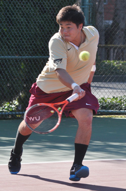 Wong Falls in the Round of 16 at Ojai Tournament