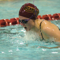 Whitman Downs Bearcats in NWC Swimming