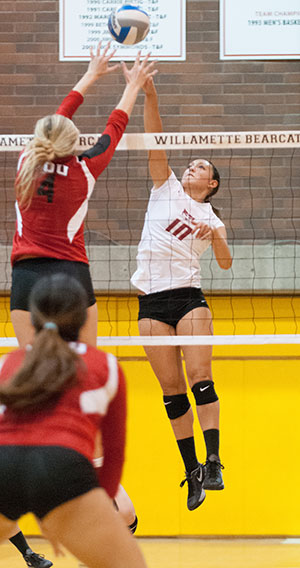 Willamette Volleyball to Face Lewis & Clark in Portland on Friday